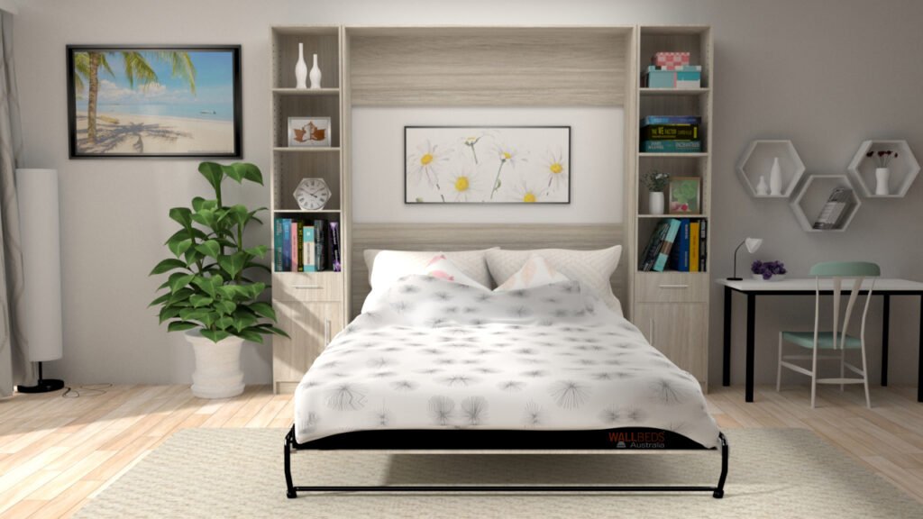 Alpha_Bed_Vertical_Open, wallbeds australia, wallbed, wallbeds, murphy bed, fold out bed